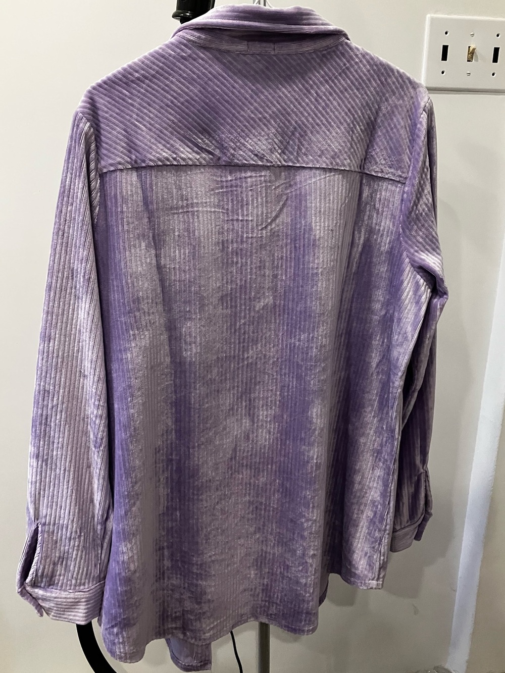 Studio 1886 soft Lavender corduroy jacket in size large - Picture 12 of 12